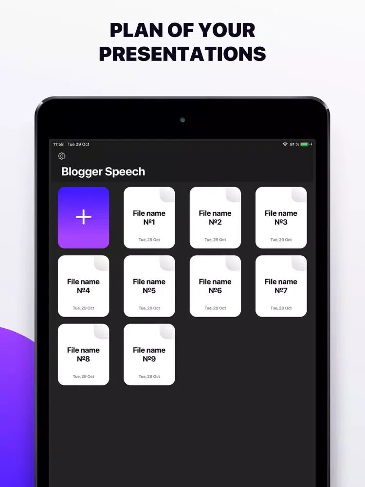 Blogger Speech — Vlog Script iPad  Ekran Görüntüleri