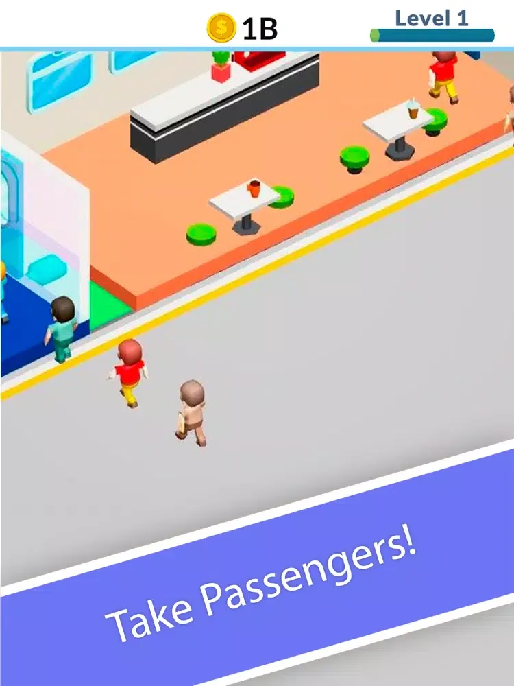 Ảnh chụp màn hình của Train Hotel Tycoon iPad 