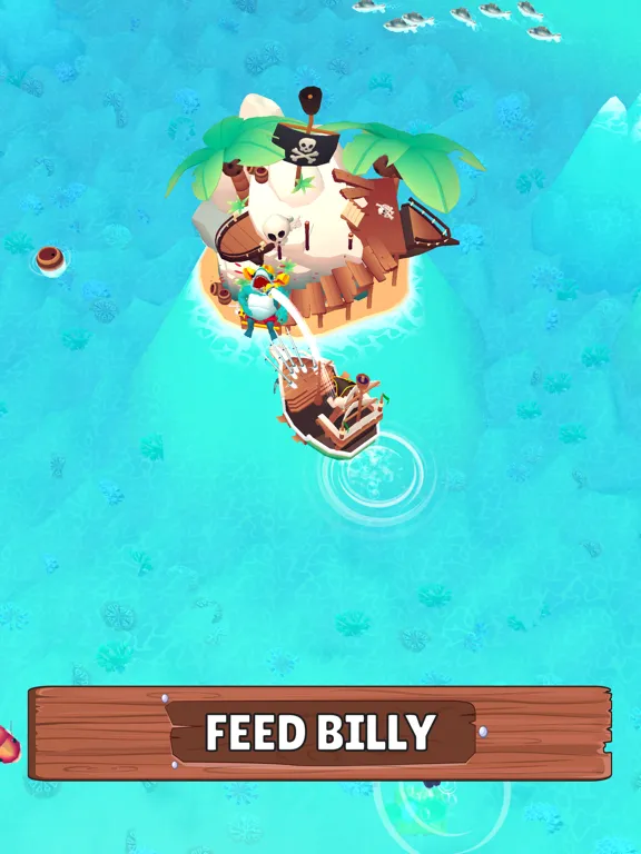 Ảnh chụp màn hình của Fish and Ships iPad 