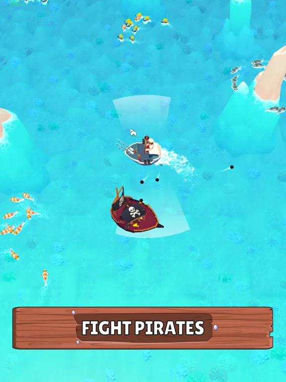 Ảnh chụp màn hình của Fish and Ships iPad 