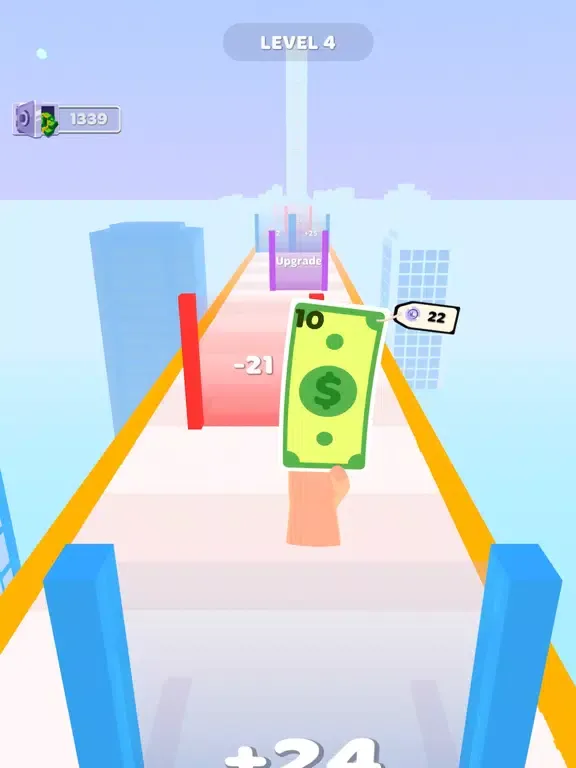Capturas de tela do Money Evolution Run iPad 
