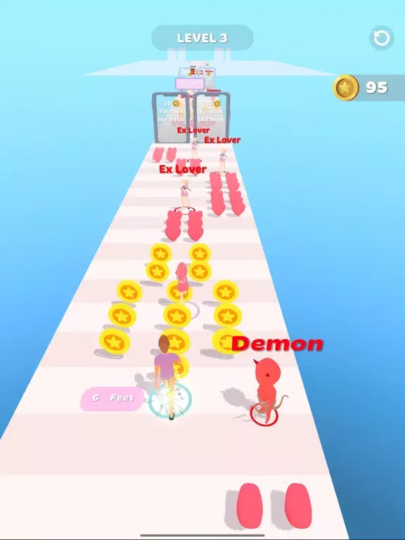 Capturas de pantalla de Pick Up Run! iPad 