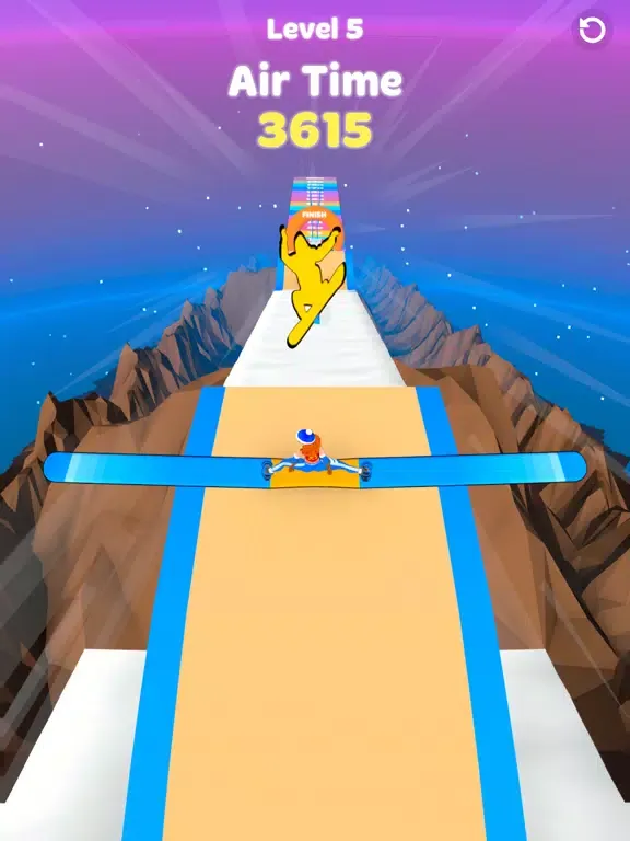 Snowboard Race! iPad  スクリーンショット