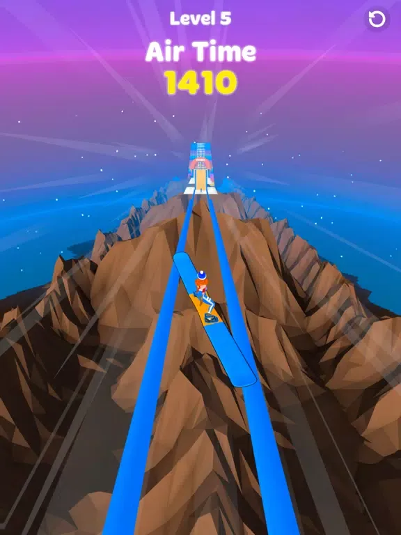 Snowboard Race! iPad  スクリーンショット