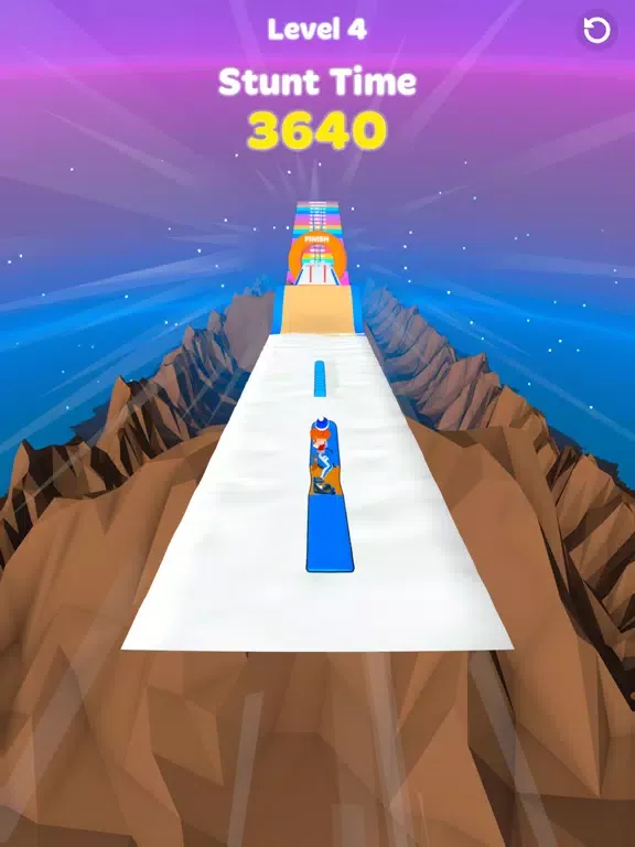 Snowboard Race! iPad  スクリーンショット