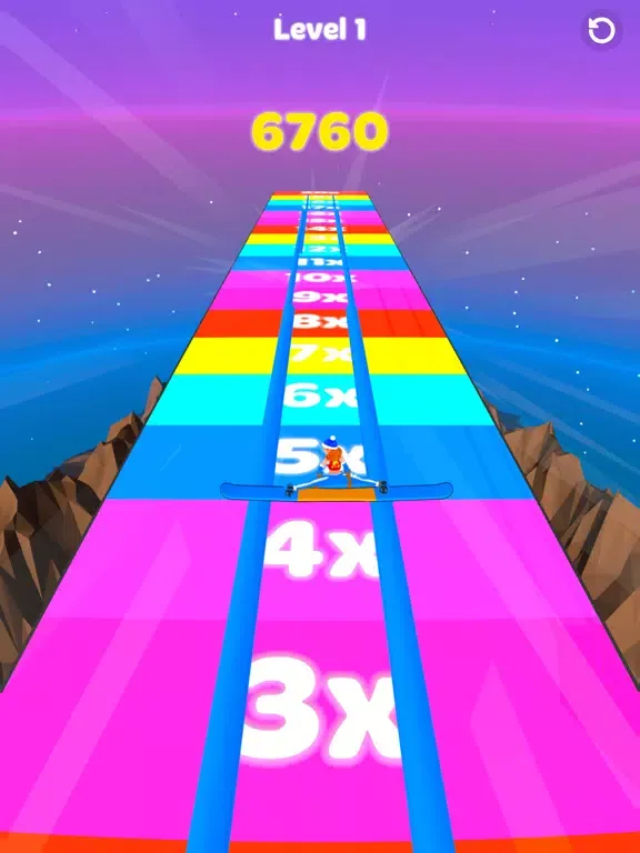 Snowboard Race! iPad  スクリーンショット