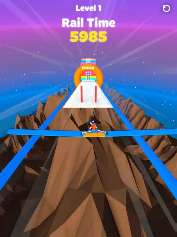 Snowboard Race! iPad  スクリーンショット