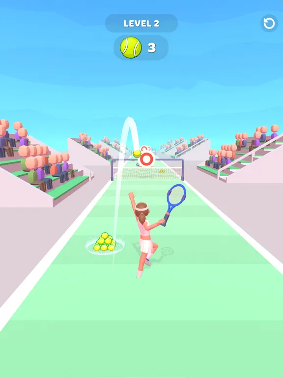 تصاویر Tennis Up! iPad 