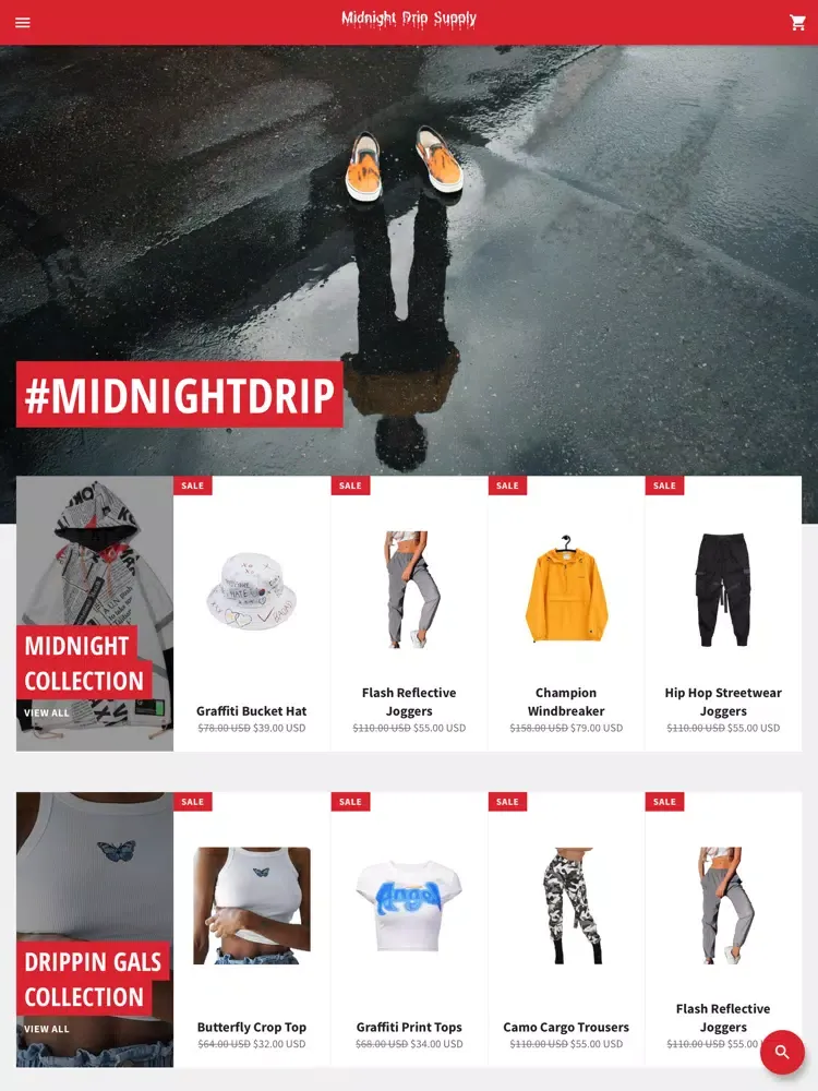 Midnight Drip Supply iPad  Screenshots