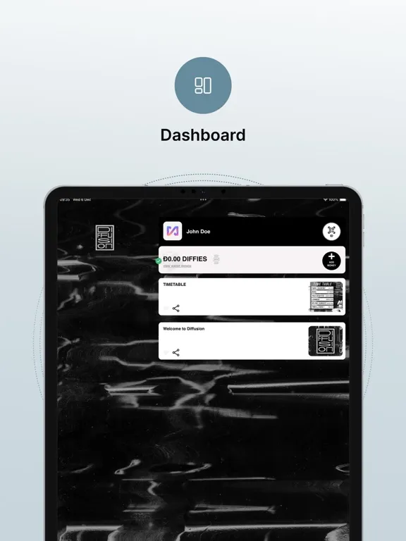 Скриншоты Diffusion Events iPad 