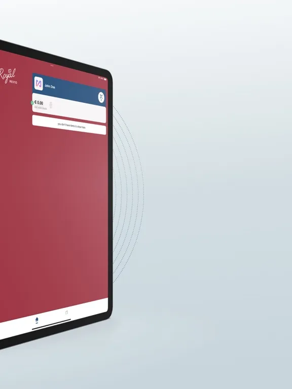 Royal RESTO iPad  سکرین شاٹس