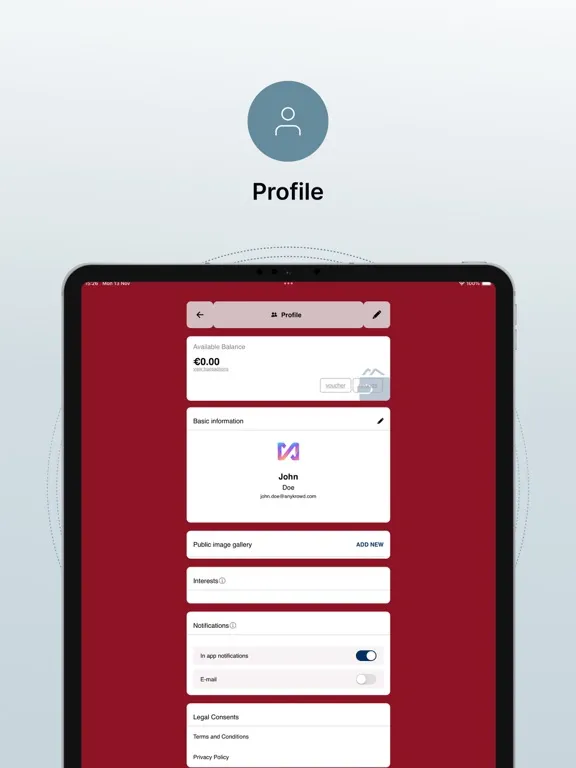 Royal RESTO iPad  سکرین شاٹس