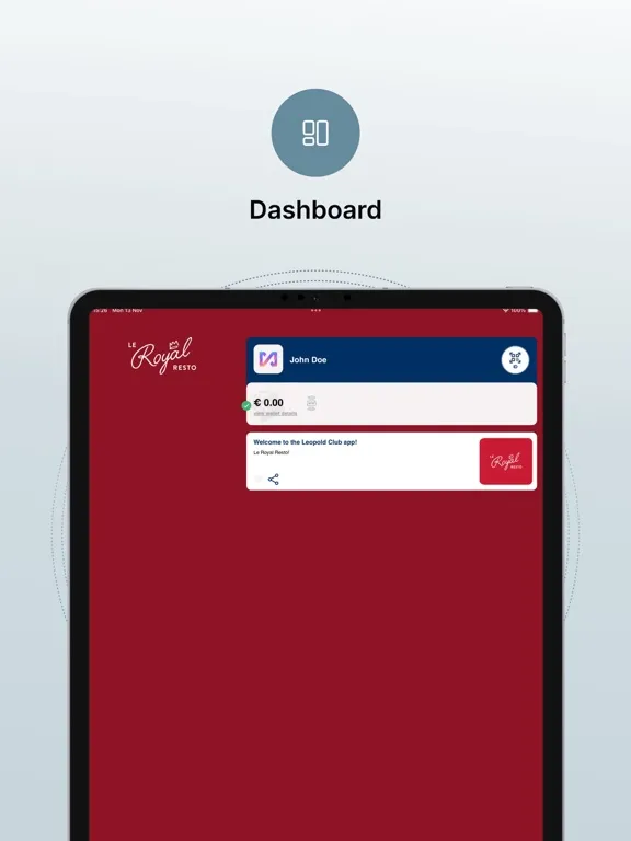 Royal RESTO iPad  سکرین شاٹس