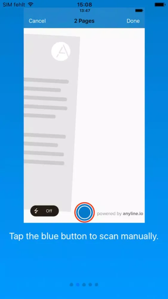 Скриншоты Anyline Document Scanner