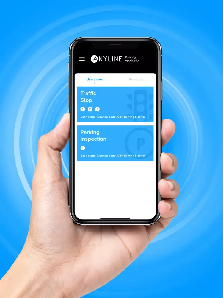 Anyline Policing iPad  स्क्रीनशॉट