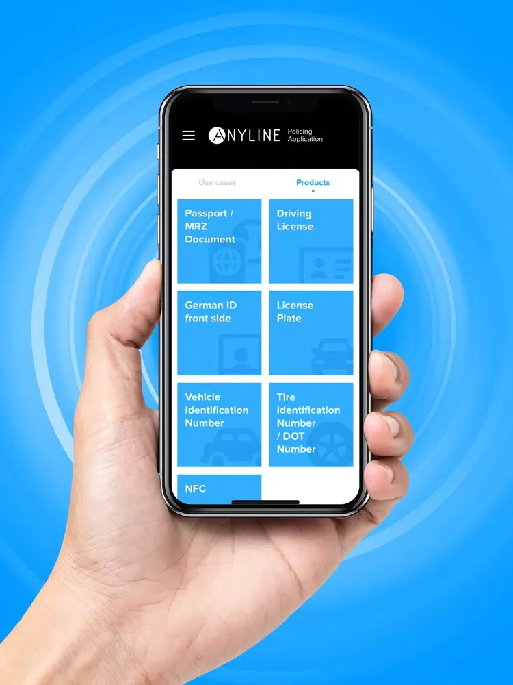Anyline Policing iPad  स्क्रीनशॉट