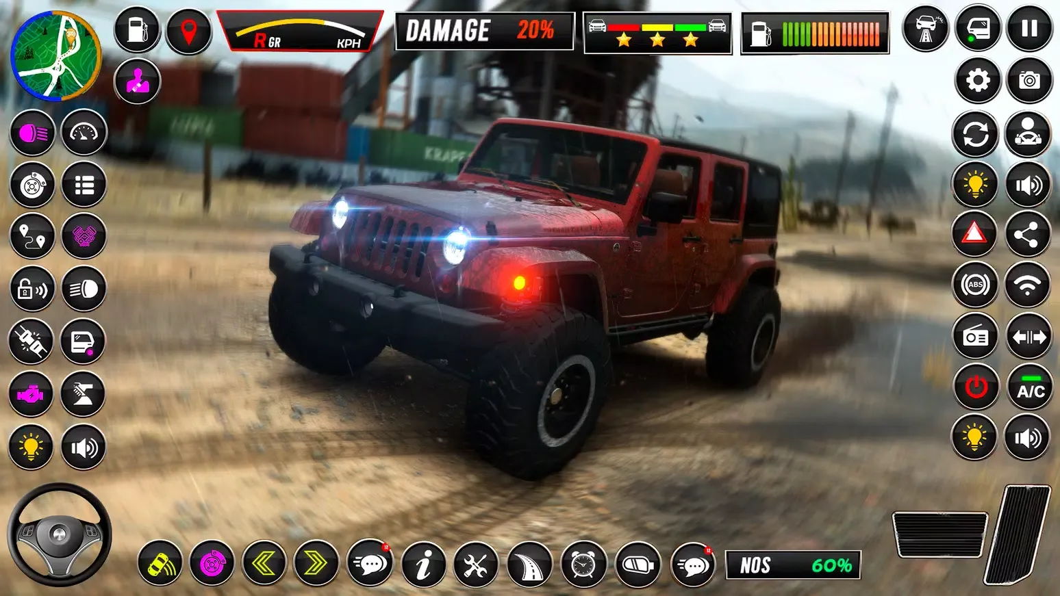 Offroad Jeep Driving Simulator Screenshots