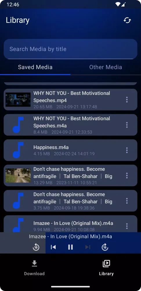 Media Master Screenshots
