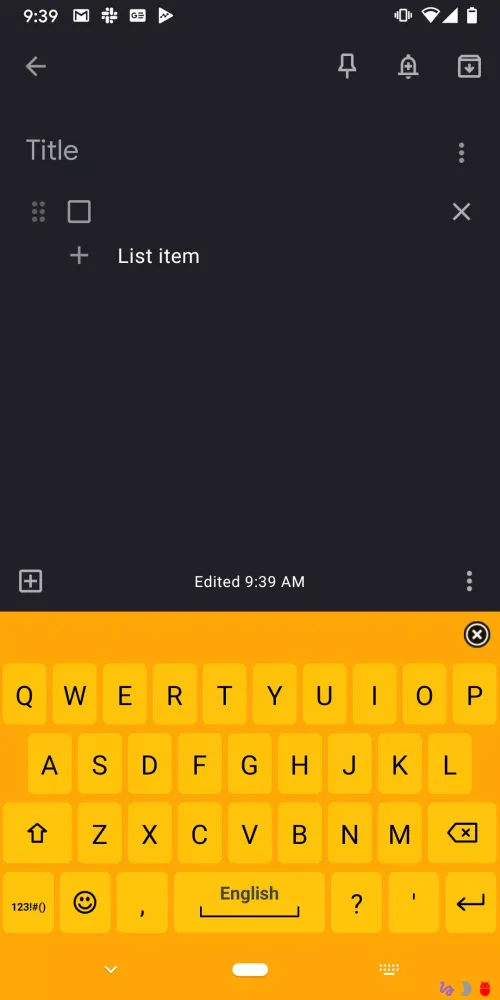 Capturas de tela do Serbian for AnySoftKeyboard