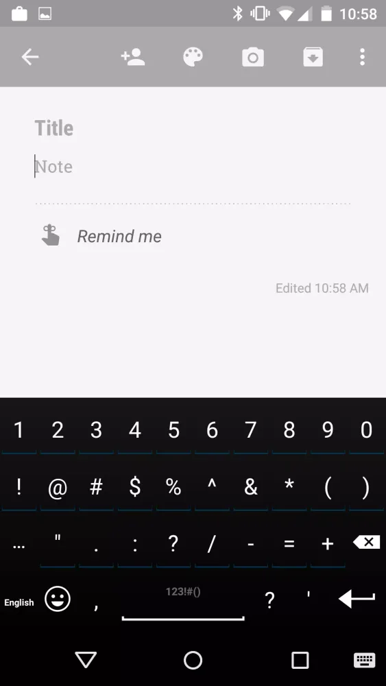 Zrzuty ekranu Thai for AnySoftKeyboard