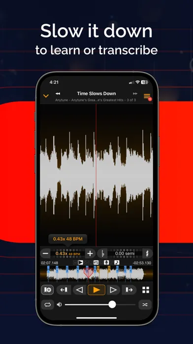 Tangkapan skrin Anytune Pro+