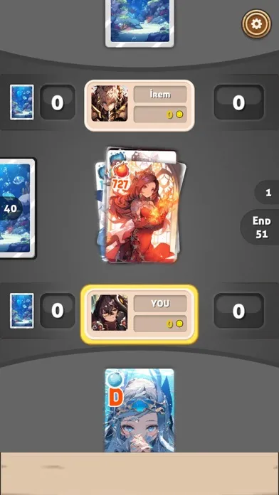 ภาพหน้าจอของ Isekai Harem CCG