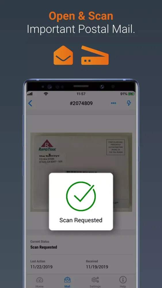 Anytime Mailbox Renter Screenshots
