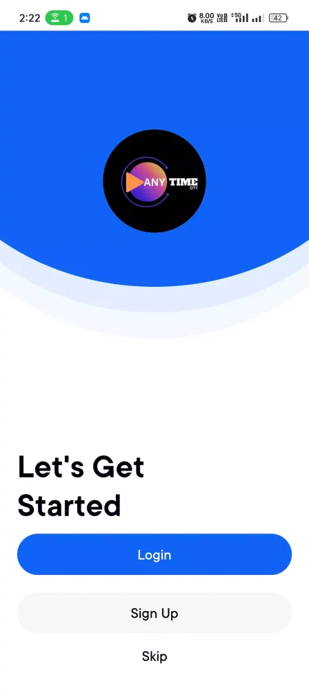 Anytime OTT Screenshots