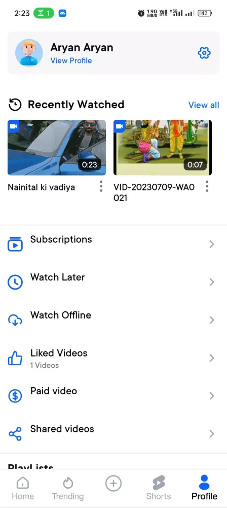 Anytime OTT Screenshots