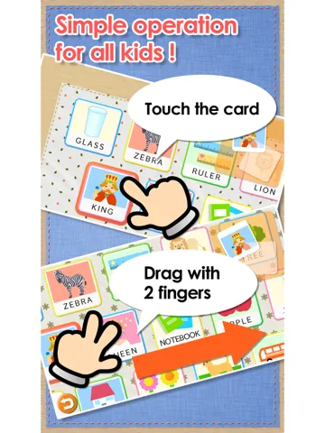 Zrzuty ekranu Listen！Touch！ABC for Kids iPad 