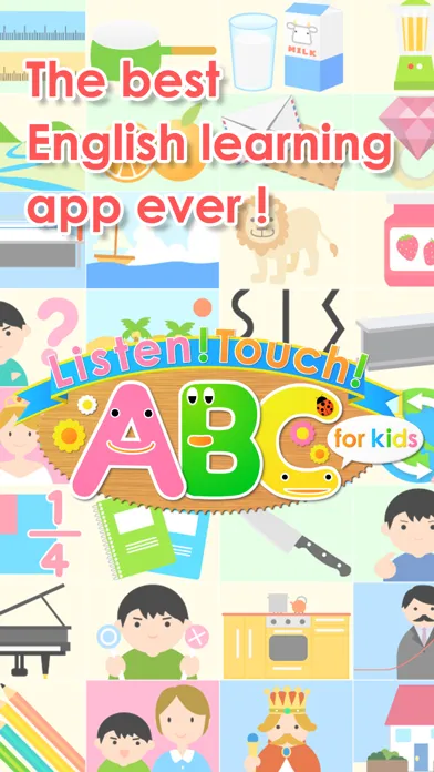 Zrzuty ekranu Listen！Touch！ABC for Kids