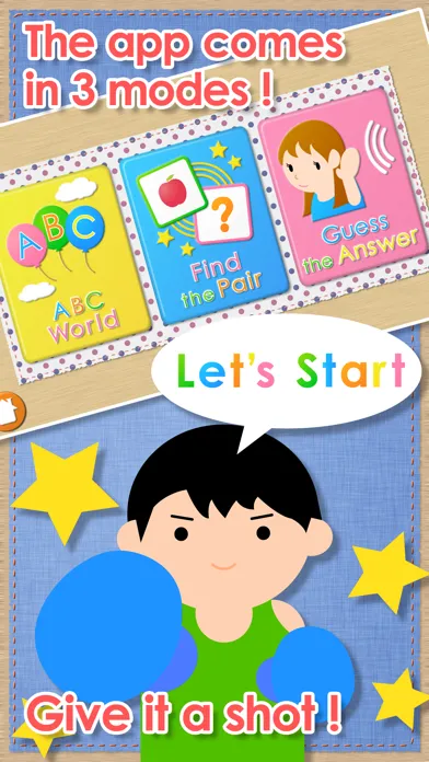 Zrzuty ekranu Listen！Touch！ABC for Kids