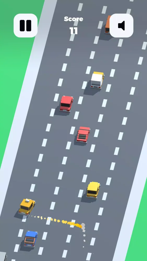 Capturas de tela do Dashy Road