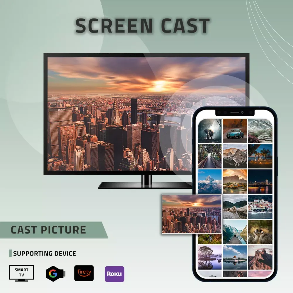 Cast to TV - Screen Mirroring应用截图