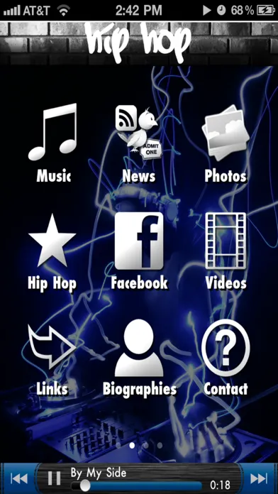 Tangkapan skrin Hip Hop - Anywhere Artist
