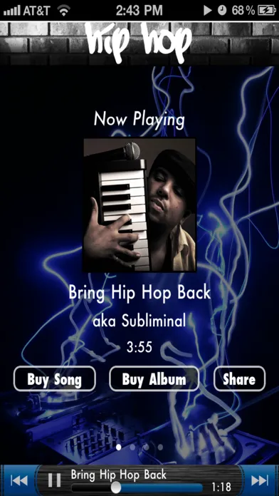 Tangkapan skrin Hip Hop - Anywhere Artist