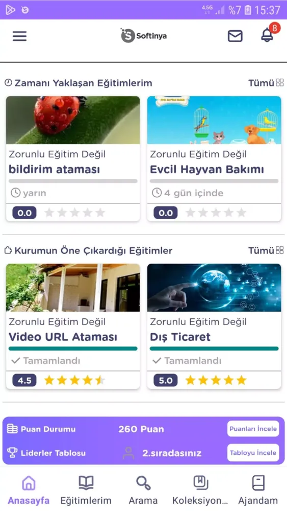 Softinya LMS Screenshots