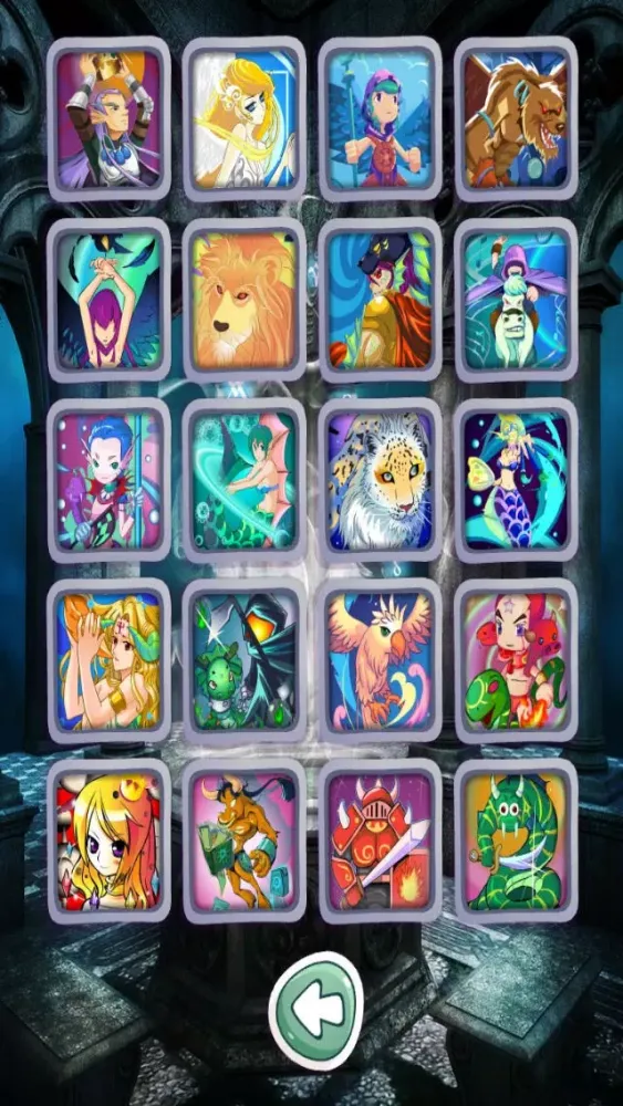 Capturas de tela do Magic Cards Puzzle - AoAo Children Puzzles
