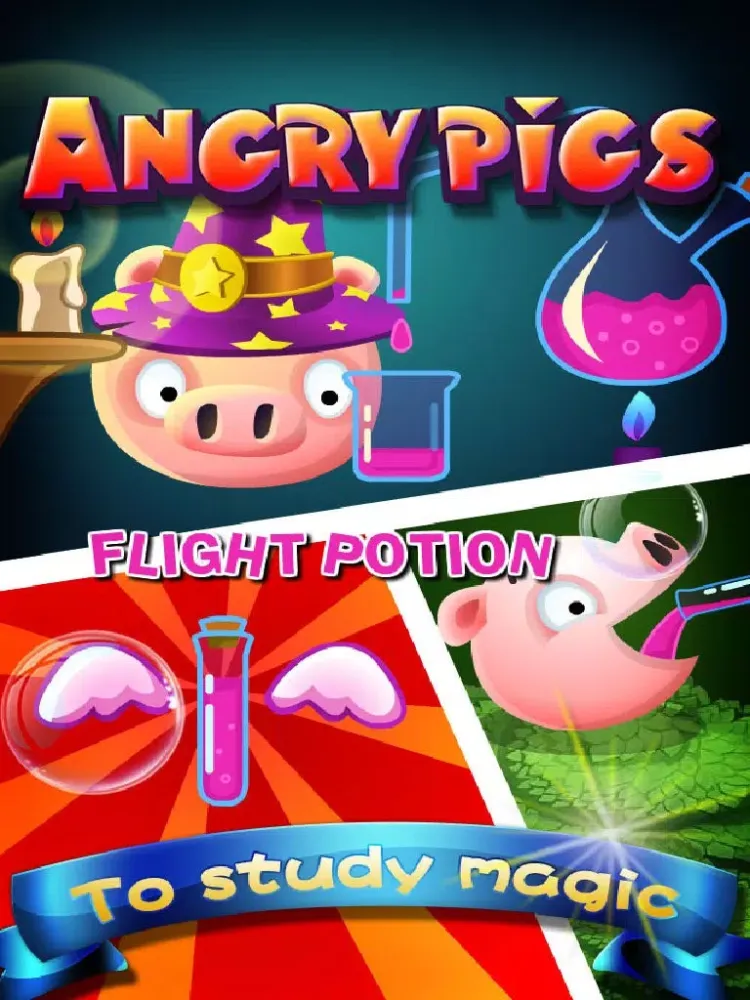 Capturas de pantalla de Angry Pigs - The Sequel of The Birds iPad 