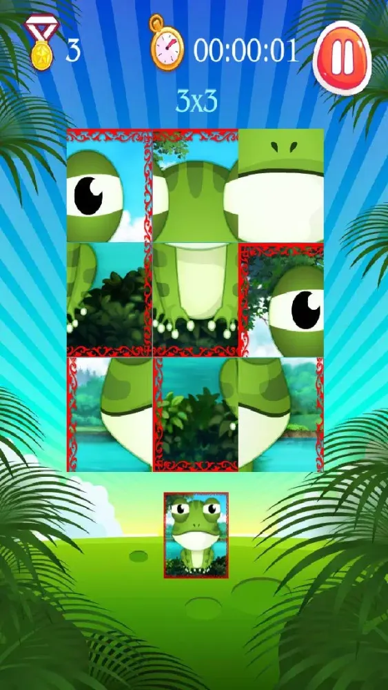 Southern Bear Animal Puzzle - AoAo Children Puzzles应用截图