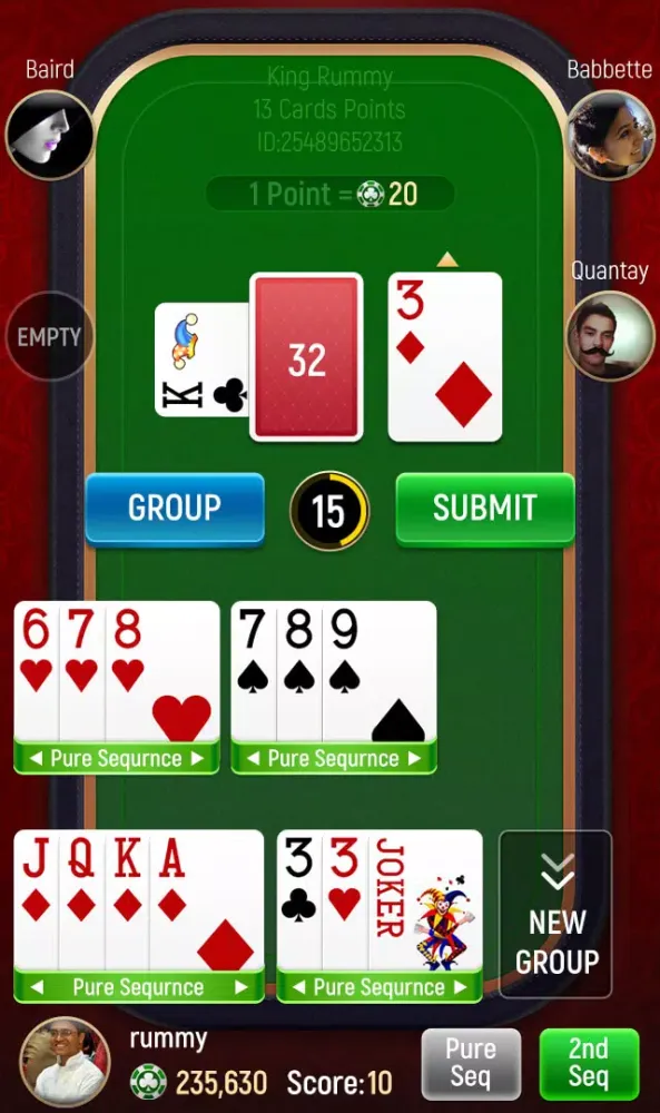Capturas de pantalla de Rummy Shark