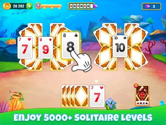 Solitaire TriPeaks & Klondike iPad  স্ক্রিনশট