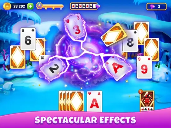 Solitaire TriPeaks & Klondike iPad  স্ক্রিনশট
