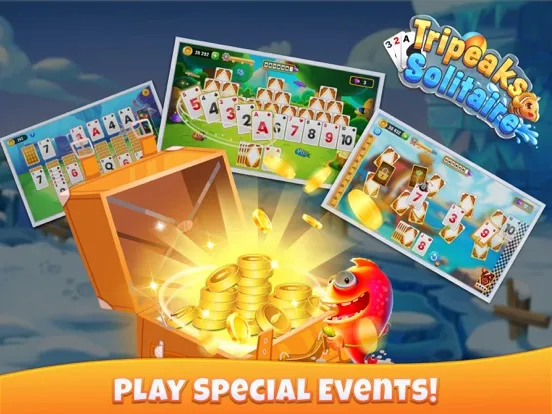 Solitaire TriPeaks & Klondike iPad  স্ক্রিনশট