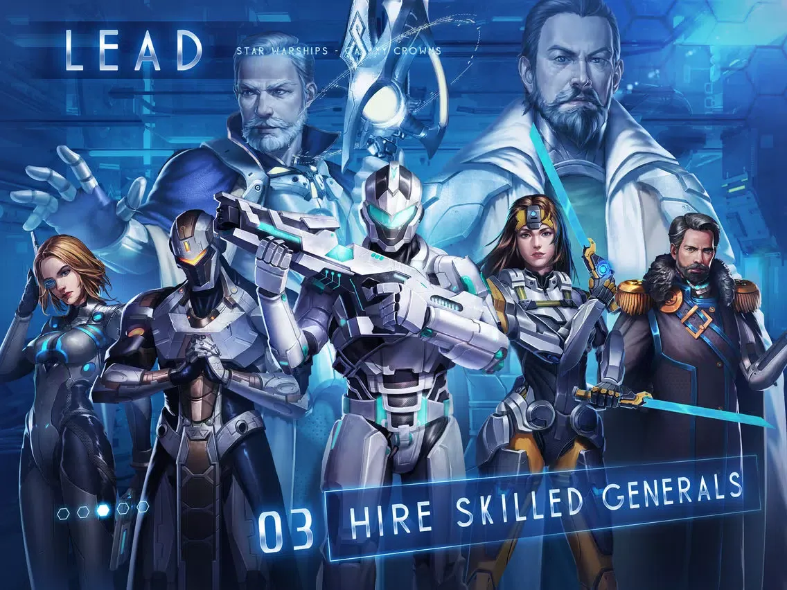 Captures d'écran de Star Warships: Galaxy Crowns iPad 