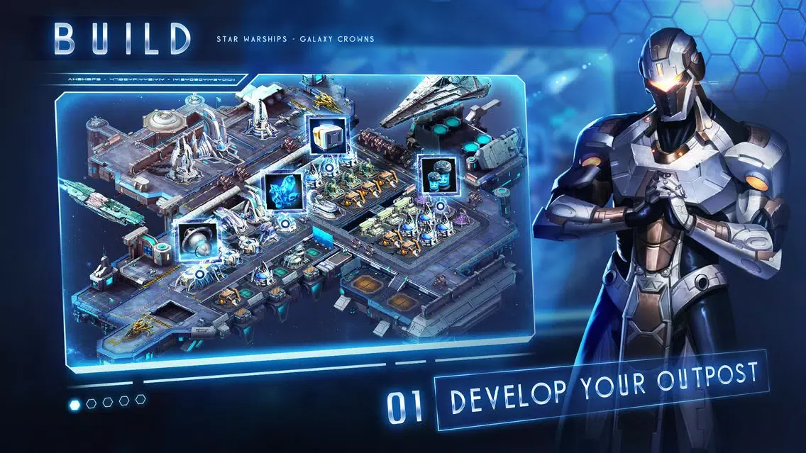 Captures d'écran de Star Warships: Galaxy Crowns