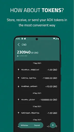 AOK Wallet স্ক্রিনশট