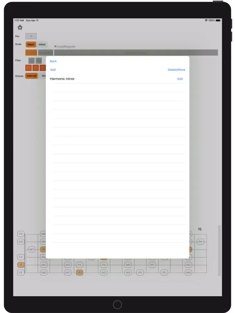 Simple Diagram - Guitar Scale iPad  Ekran Görüntüleri