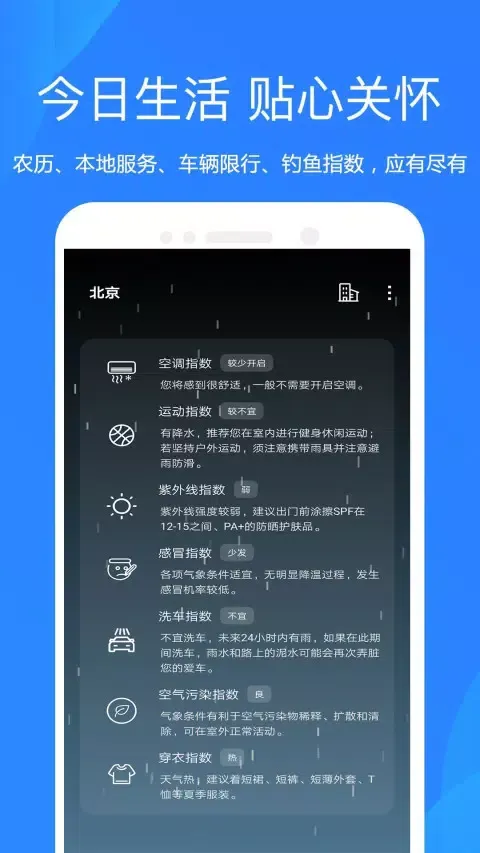 Capturas de pantalla de 时时天气