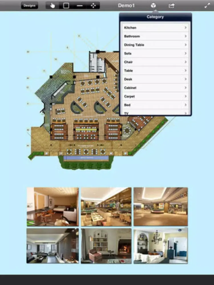صور Interior Plan : 2D Home Design & Floor Plan iPad 